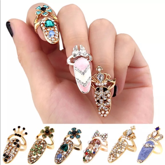 Jewelry - 🎀 Crystal Nail Bundle Sale